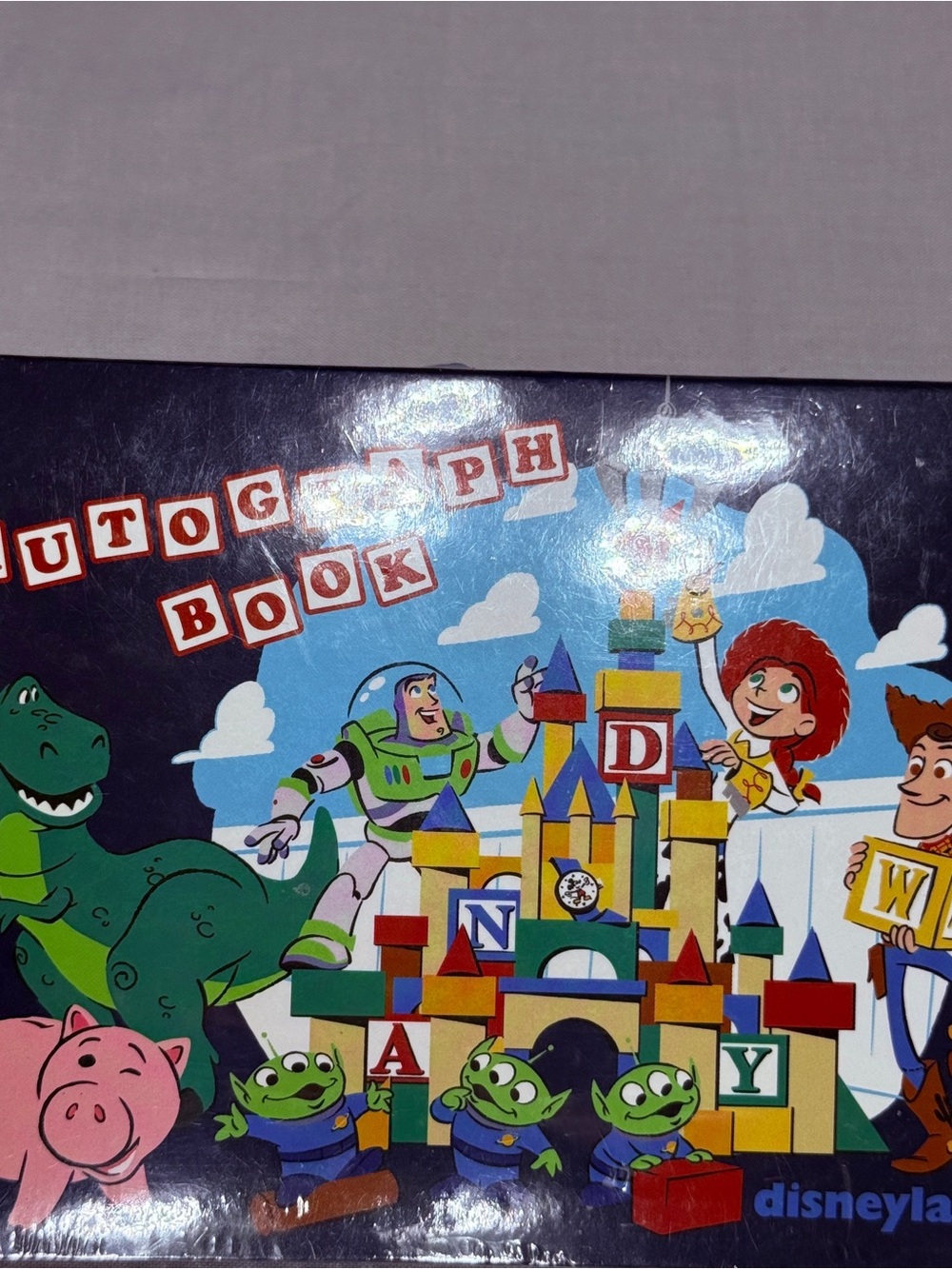 Disney Parks Disneyland Resort Pixar Toy Story Autograph Book Retired Sealed New